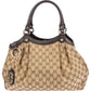 Gucci Monogram GG Canvas Sukey Hobo Handbag