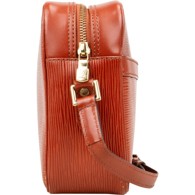 Louis Vuitton Cognac Epi Leather Trocadero 27 Crossbody Bag
