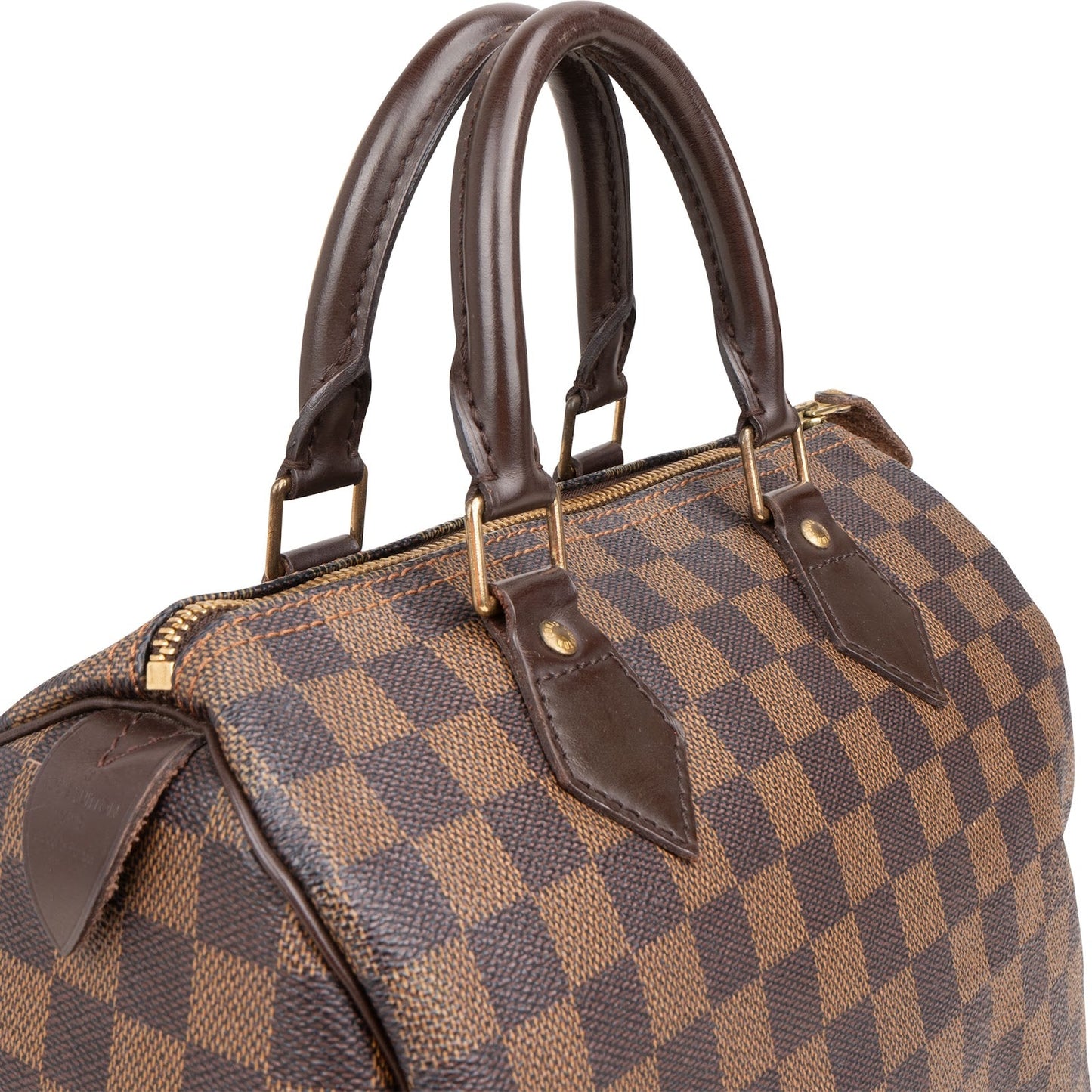 Louis Vuitton Monogram Damier Ebene Speedy 25 Handbag