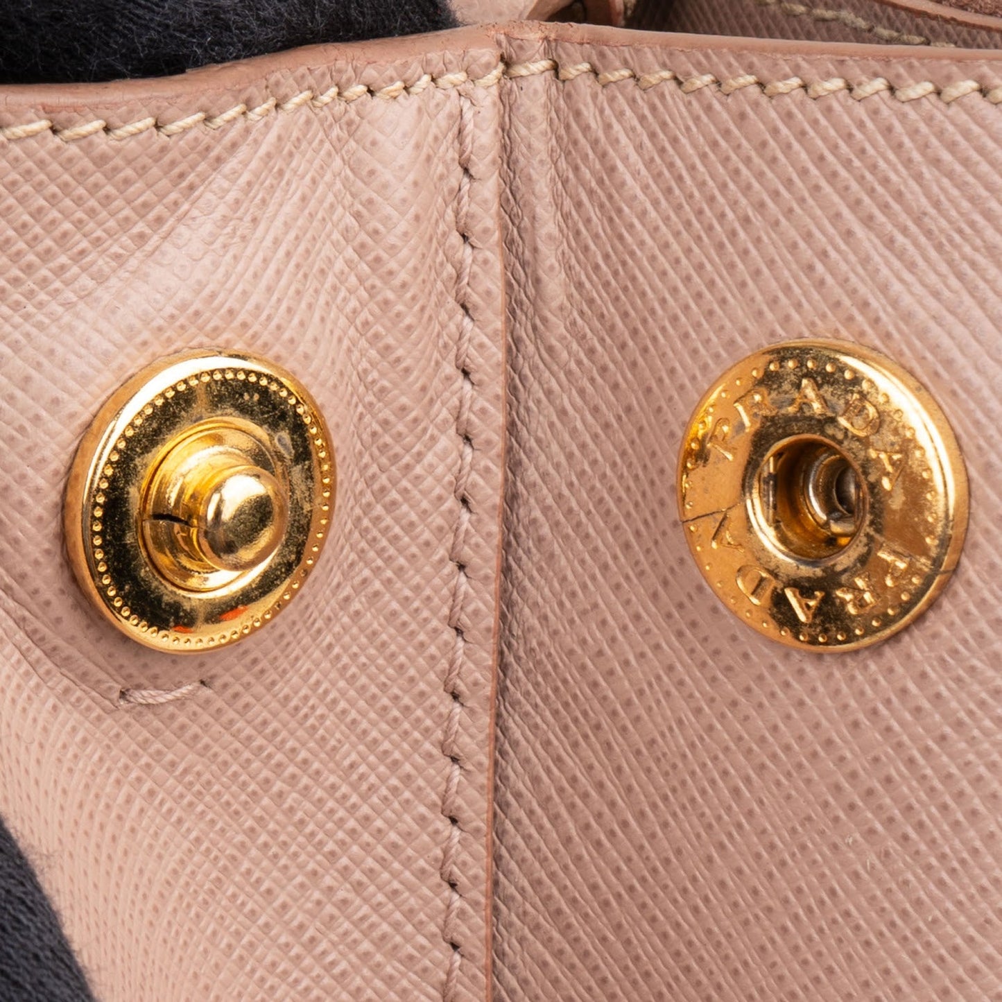 Prada Pink Saffiano Leather Galleria Handbag
