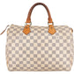 Louis Vuitton Monogram Damier Azur Speedy 30 Handbag