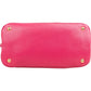Miu Miu Bauletto Dome aus rosa Madras-Leder – Ansicht 8