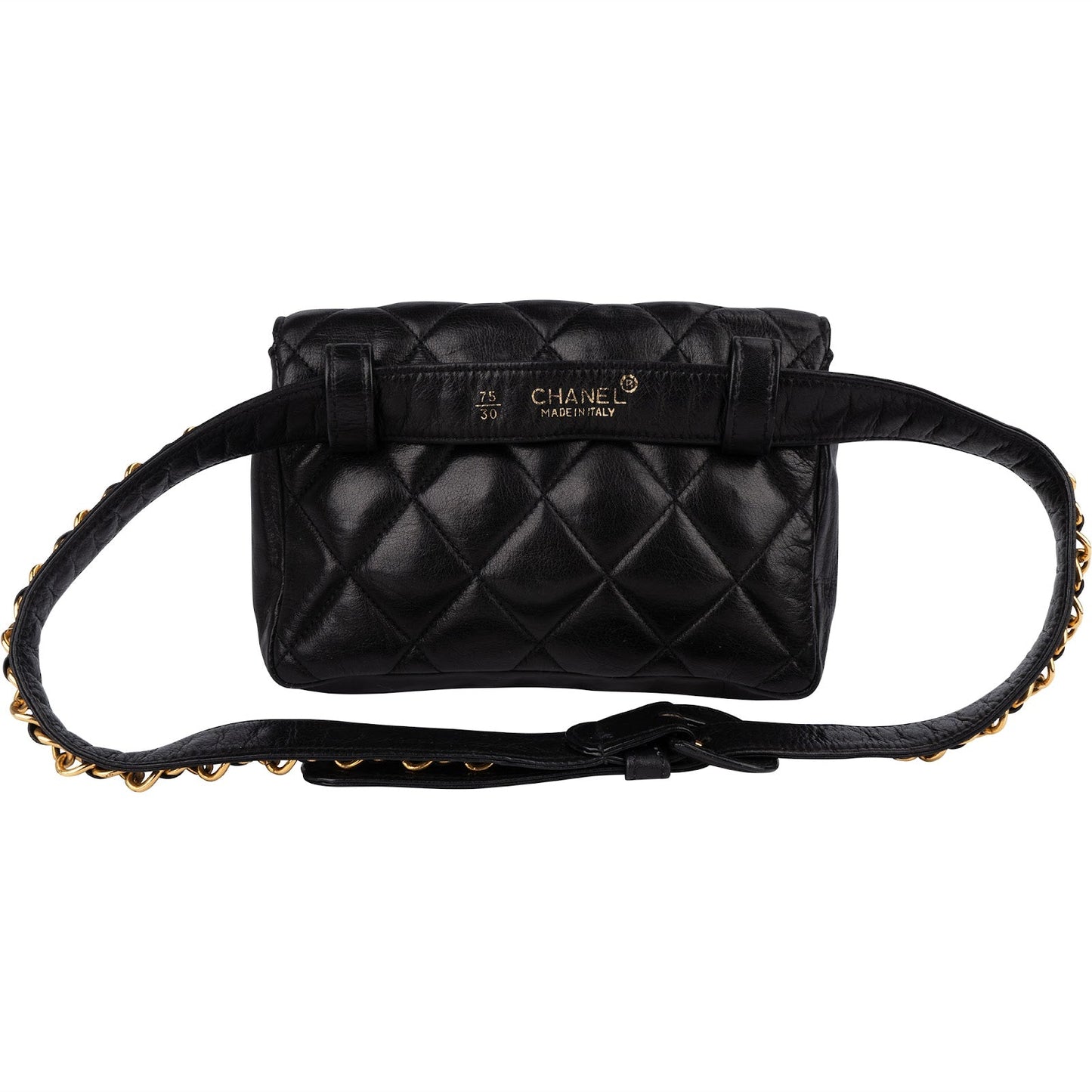 Chanel Quilted Lambskin CC Belt Bum Waist Bag