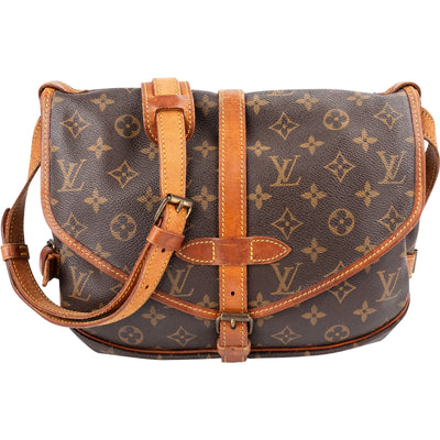 Louis Vuitton Monogram Canvas Saumur 30 Crossbody Bag