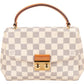 Louis Vuitton Monogram Damier Azur Canvas Croisette Handbag