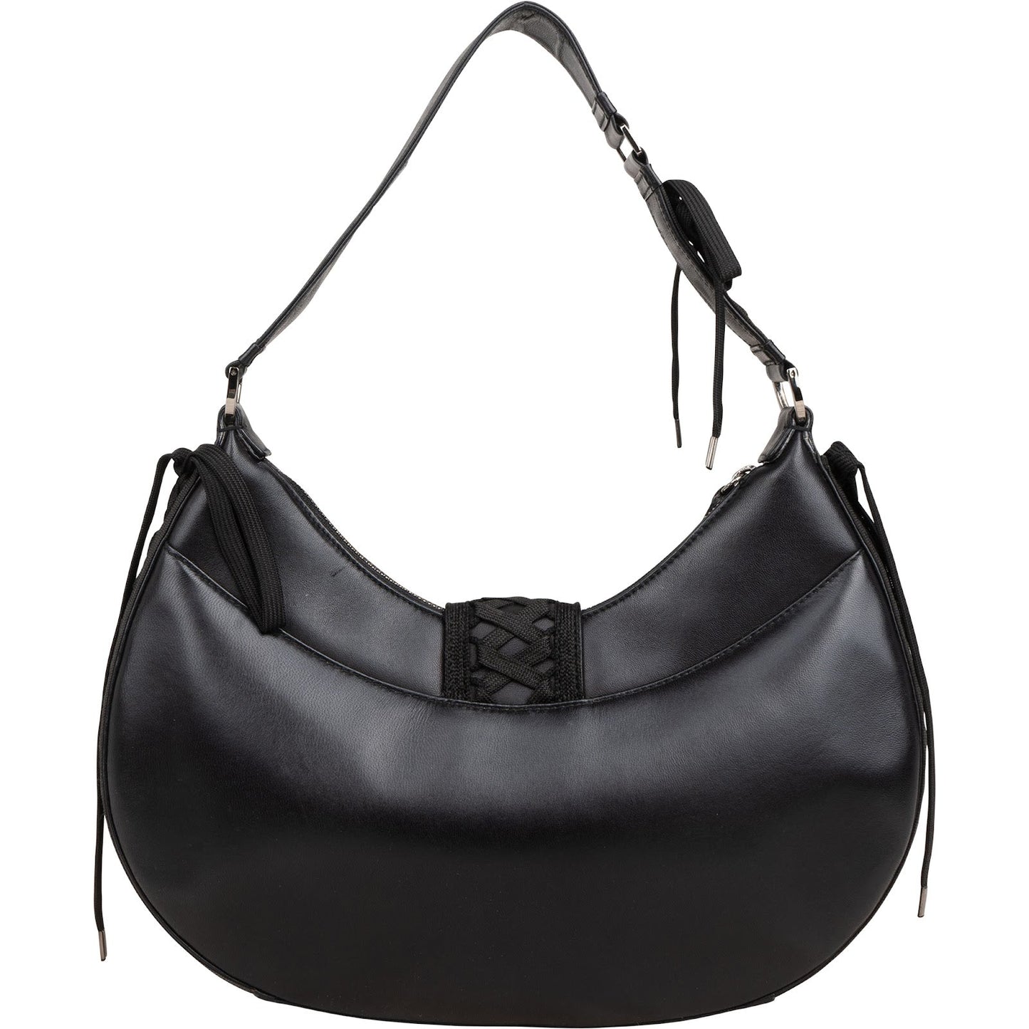 Christian Dior Leather By Galliano AW02 "Admit It" Corset Lace Hobo Shoulder Bag