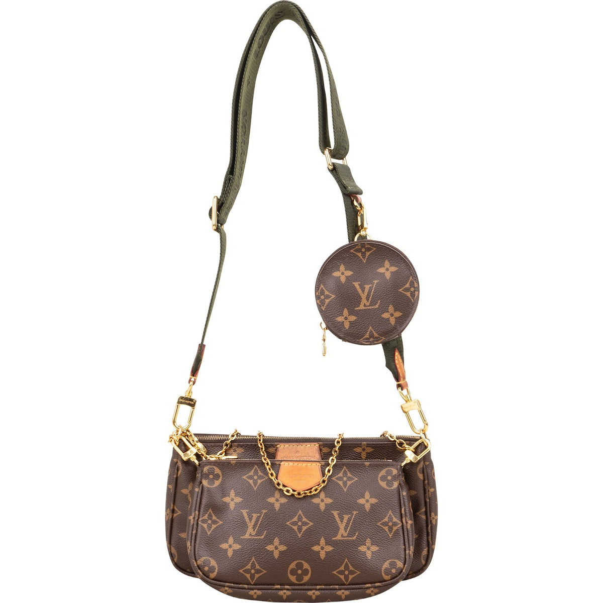 Louis Vuitton Monogram Canvas Multi Pochette Accessoires Crossbody Bag