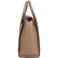 Celine Drummed Calfskin Luggage Handbag
