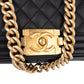 Chanel Quilted Lambskin New Medium Boy Single Flap Crossbody Bag