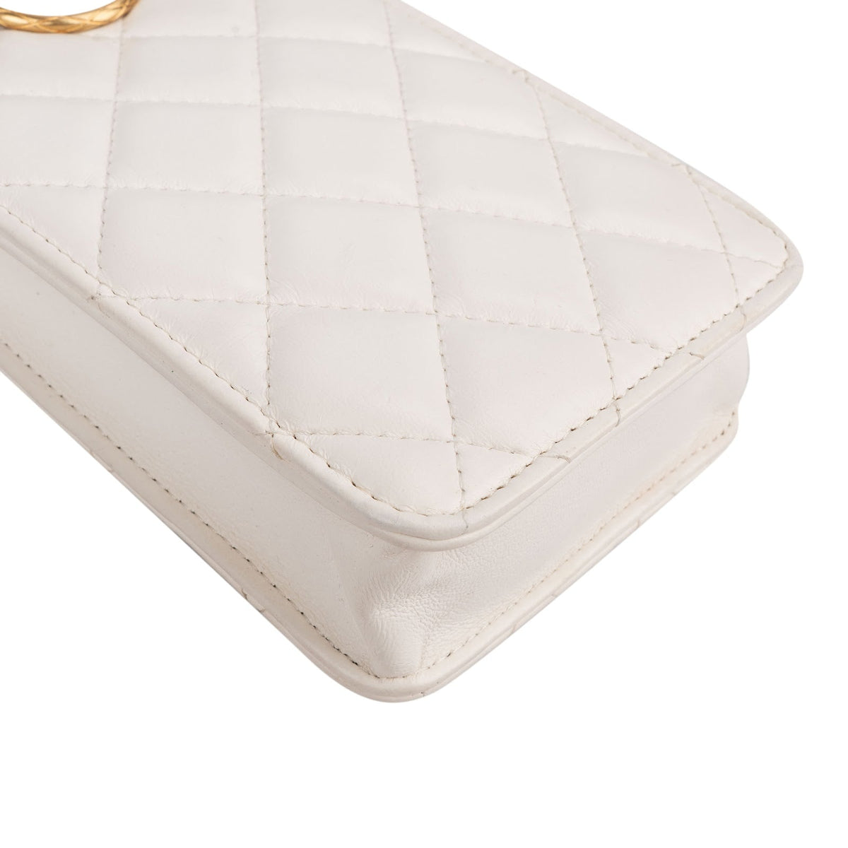 Chanel Quilted Lambskin CC in Love Phone Crossbody Bag