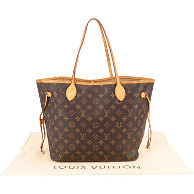 Louis Vuitton Monogram Canvas Neverfull MM Shoulder Bag