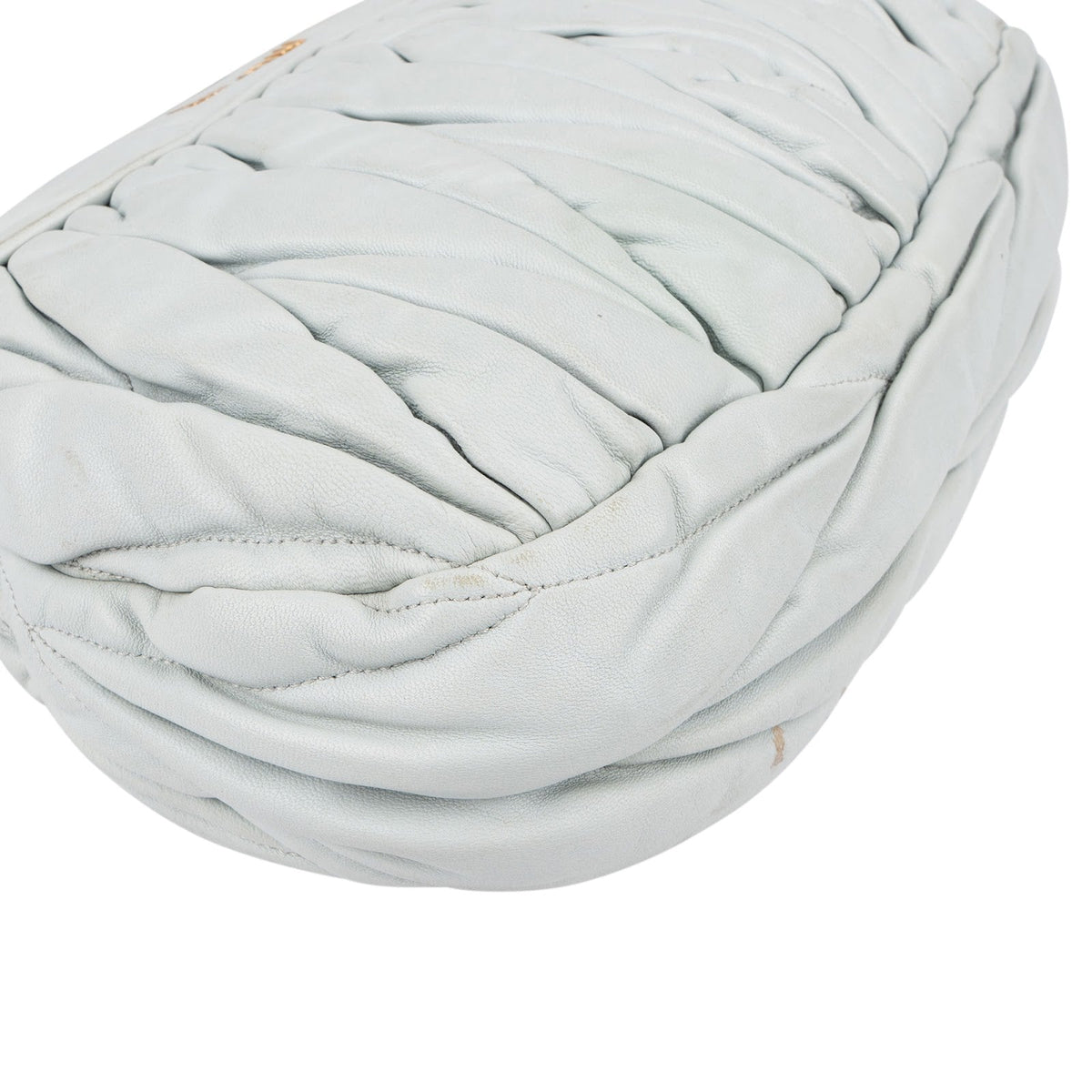 Miu Miu Coffer Hobo aus Vitello-Lux-Leder – Ansicht 8