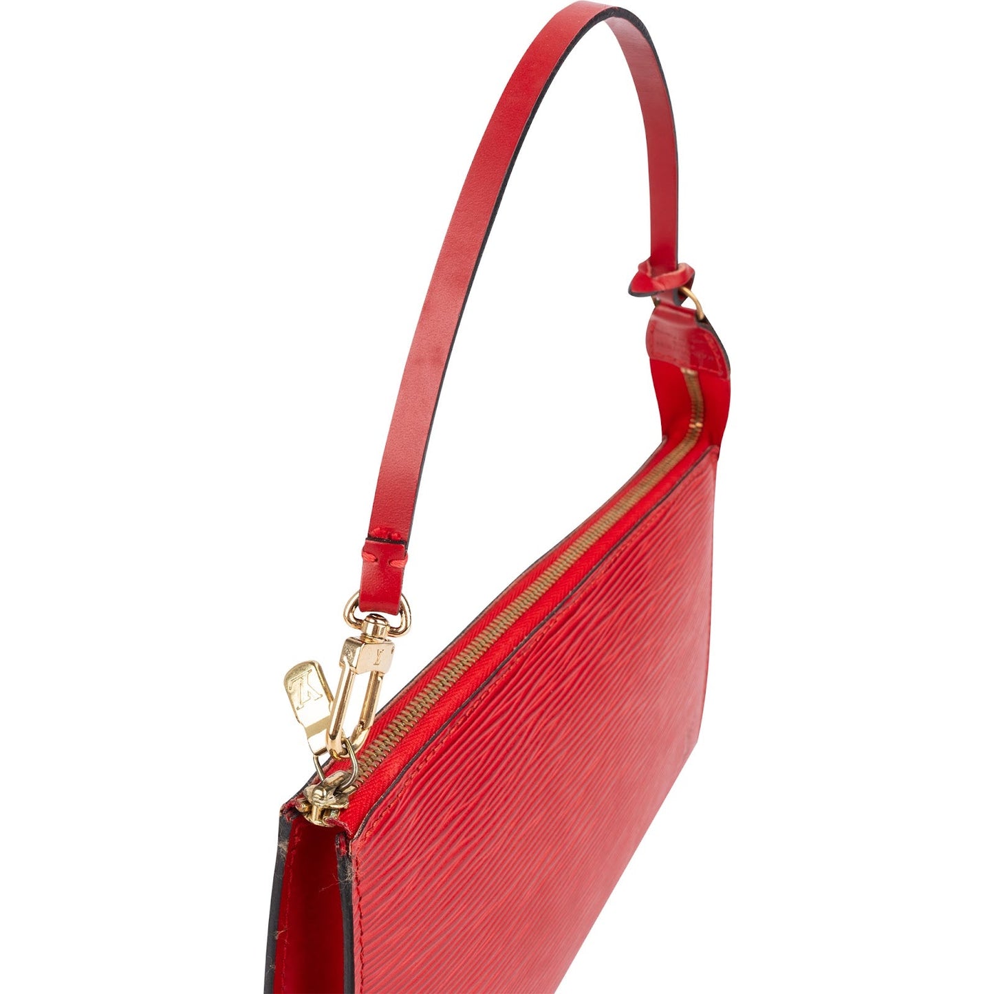 Louis Vuitton Red Epi Leather Pochette Accessoires Handbag