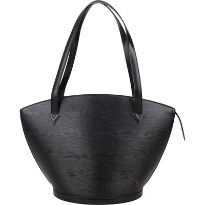 Louis Vuitton Noir Epi Leather Sac St. Jacques GM Shoulder Bag