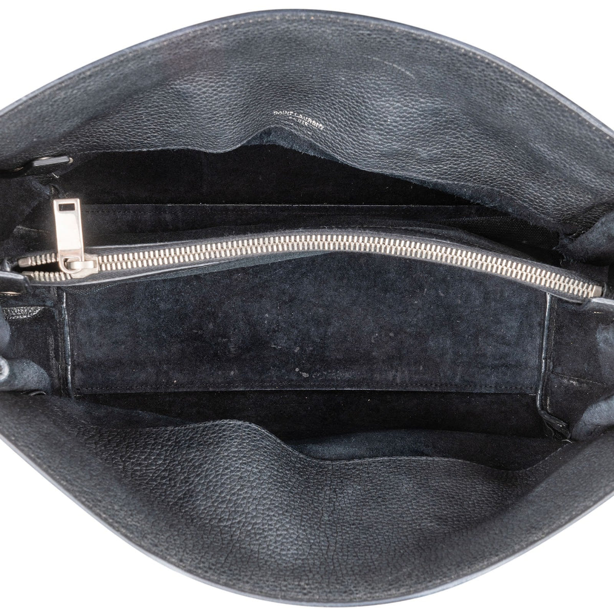 Saint Laurent Grained Leather Sac de Jour Handbag