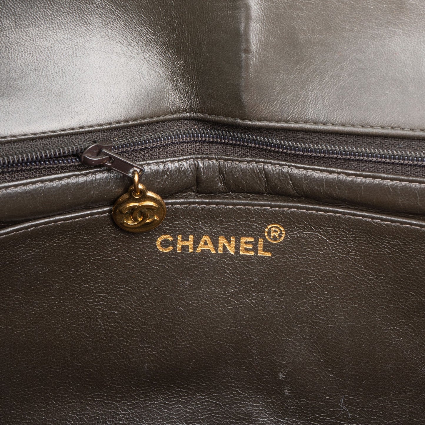 Chanel Quilted Lambskin 24K Gold Diana Single Flap Crossbody Bag