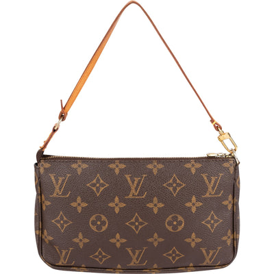 Louis Vuitton Monogram Canvas Pochette Accessoires Handbag