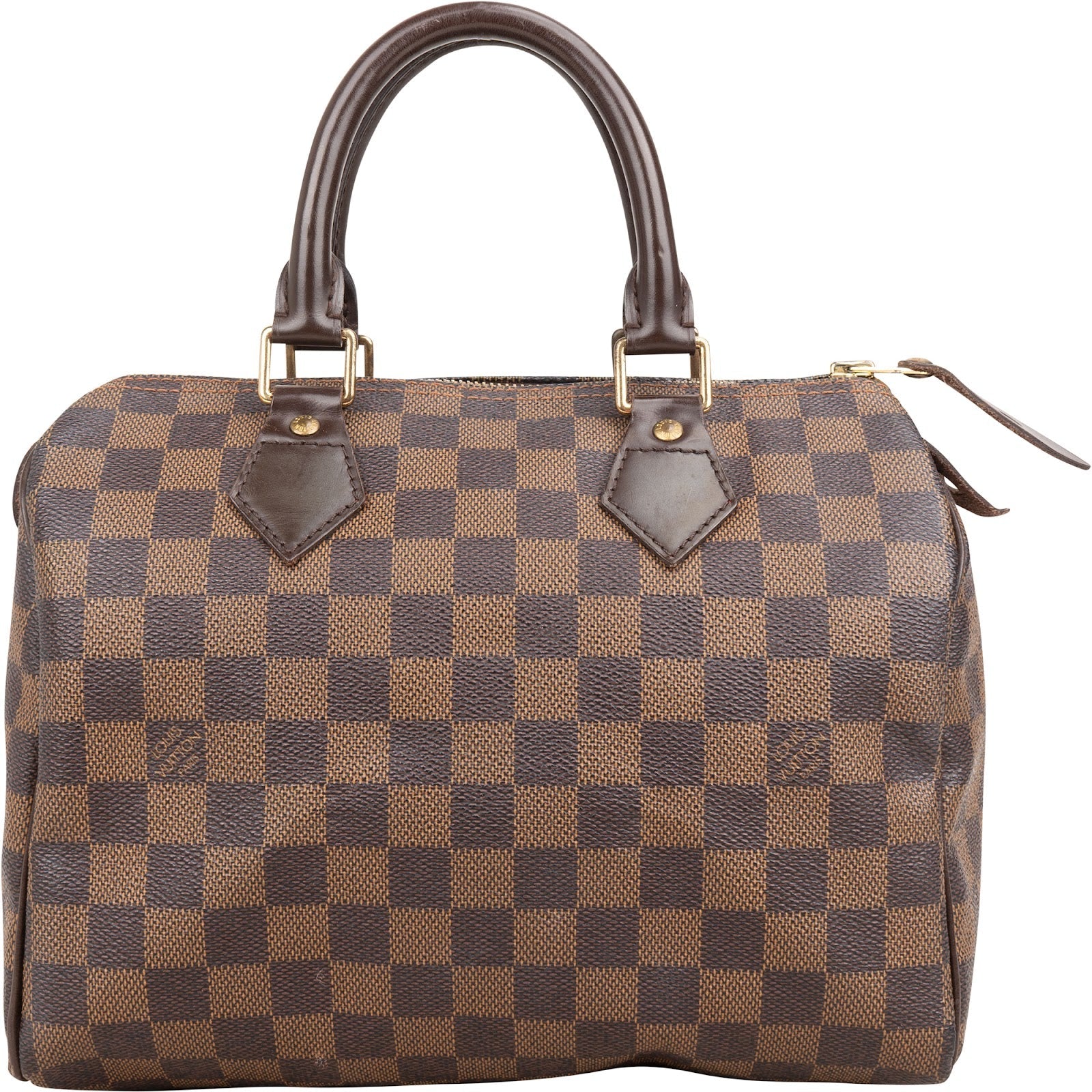 Louis Vuitton Monogram Damier Ebene Speedy 25 Handbag