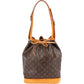 Louis Vuitton Monogram Canvas Sac Noé Grande Shoulder Bag