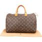 Louis Vuitton Monogram Canvas Speedy 35 Handbag