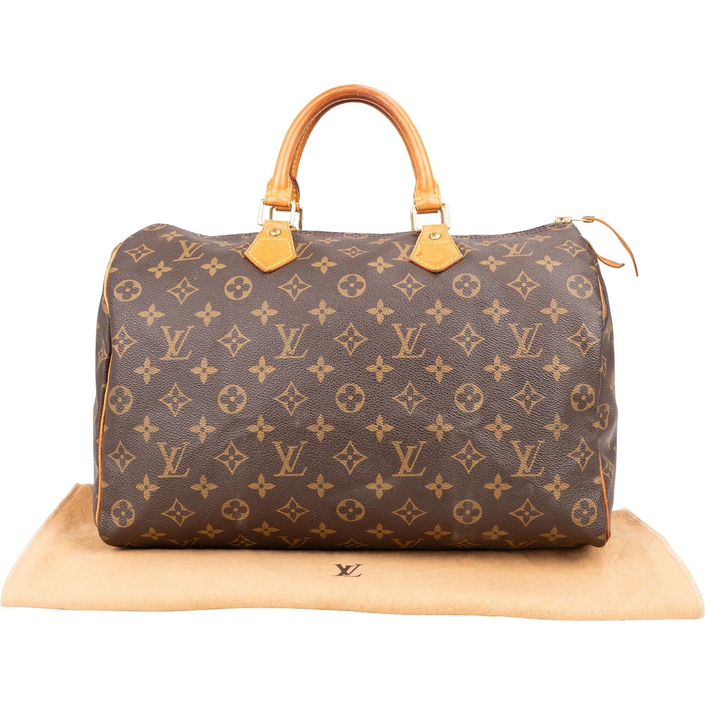 Louis Vuitton Monogram Canvas Speedy 35 Handbag