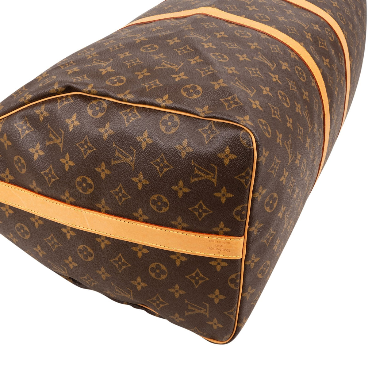 Louis Vuitton Monogram Canvas Keepall 60 Bandoulière Travel Bag