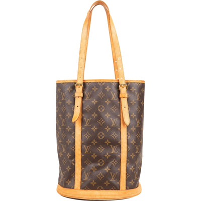Louis Vuitton Monogram Canvas Bucket GM Shoulder Bag