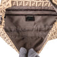Fendi Monogram Zucca Canvas Baguette Shoulder Bag
