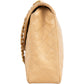 Chanel Quilted Lambskin 24K Gold Single Flap Shoulder Bag
