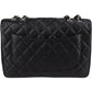 Chanel Quilted Caviar Leather Palladium Jumbo Singe Flap Crossbody Bag