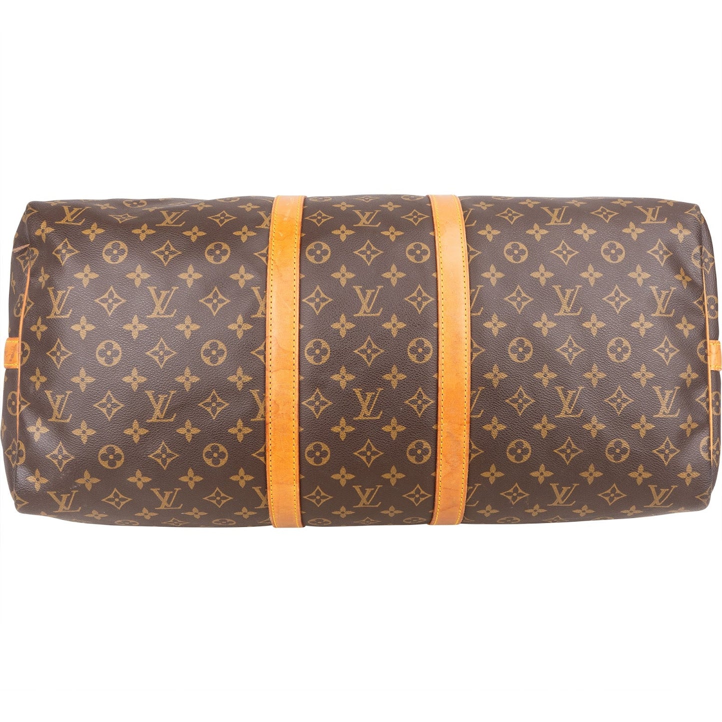 Louis Vuitton Monogram Canvas Keepall 55 Bandoulière Travel Bag