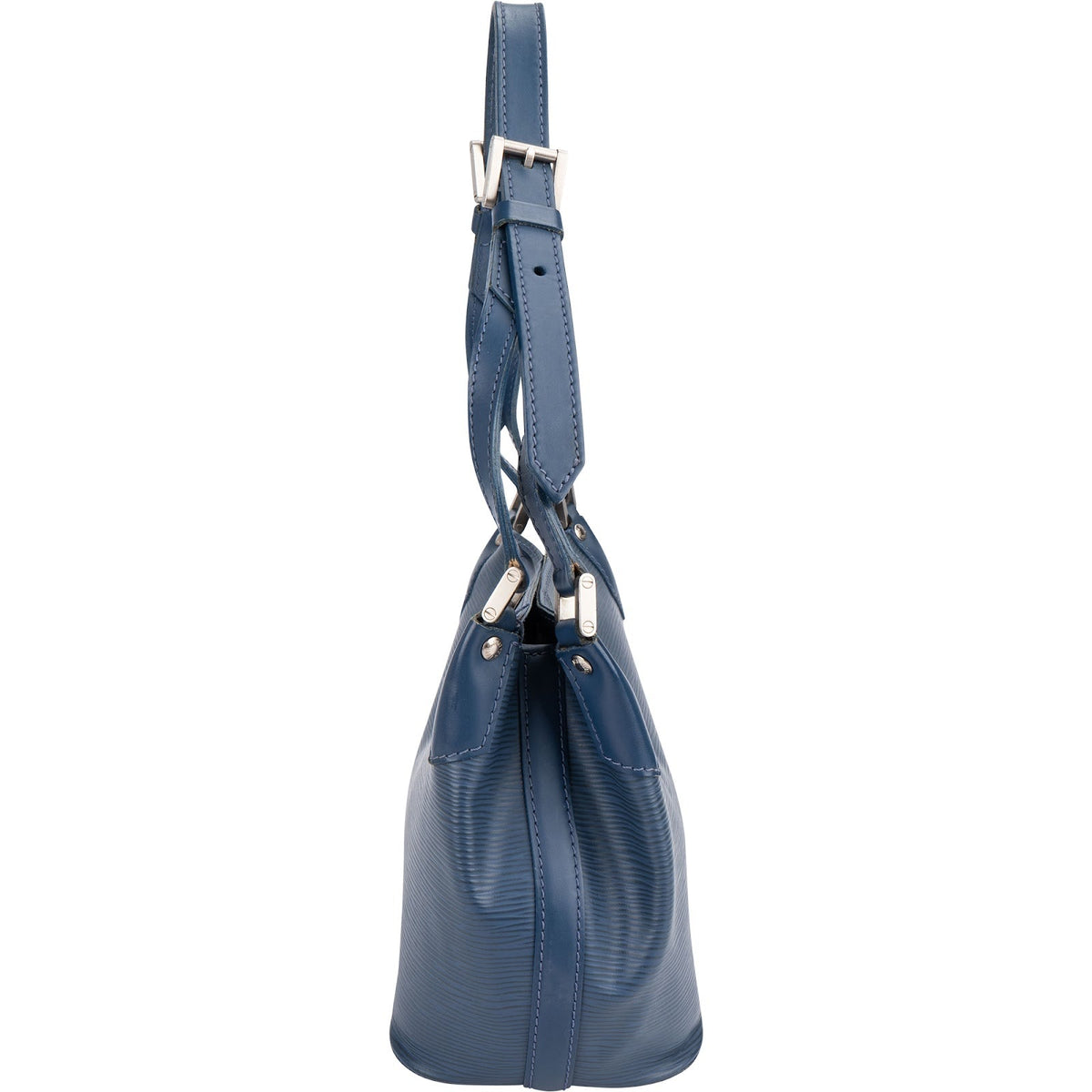 Louis Vuitton Mandara PM aus blauem Epi-Leder – Ansicht 3