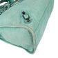 Balenciaga Light Green Leather Classic City Handbag