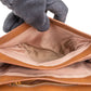 Miu Miu Brown Grained Leather Studded Bow Shoulder Bag