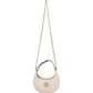 Gucci Quilted Leather GG Marmont Half-Moon Mini Shoulder Bag
