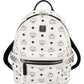 MCM Monogram Visetos Stark Side Studs Mini Backpack