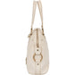 Yves Saint Laurent White Leather Medium Muse Handbag
