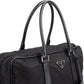 Prada Tessuto Saffiano Leather Triangle Briefcase Handbag