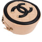 Chanel Quilted Caviar Leather CC Filigree Round Crossbody Bag