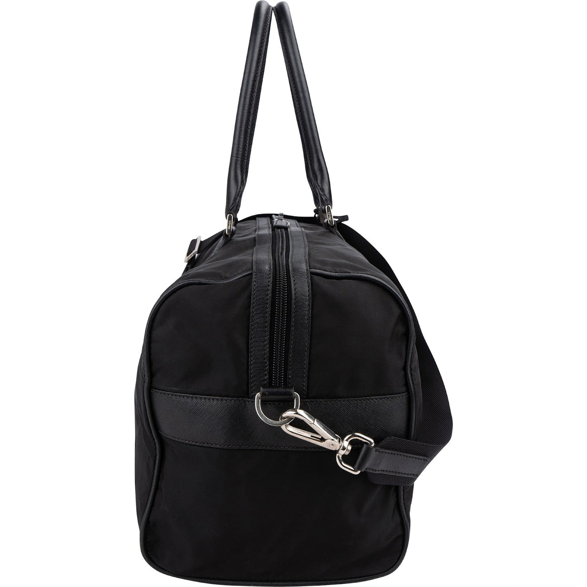 Prada Duffle 50 aus Tessuto-Nylon und Saffiano-Leder – Ansicht 3