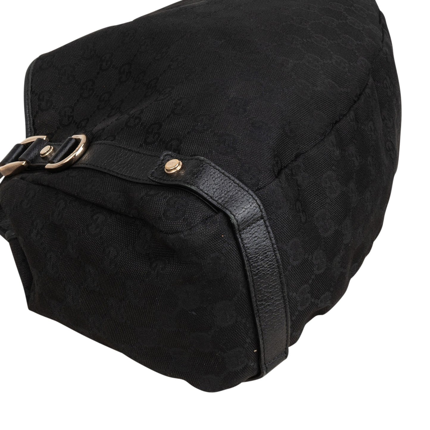 Gucci Monogram GG Canvas Abbey D-Ring Hobo Shoulder Bag