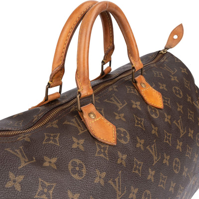 Louis Vuitton Monogram Canvas Speedy 40 Handbag