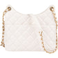 Chanel Quilted Leather Small Wavy CC Crossbody Bag