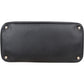 Prada Black Saffiano Leather Lux Turnlock Double Handbag