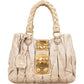 Miu Miu Matelassé Nappa Leather City Handbag