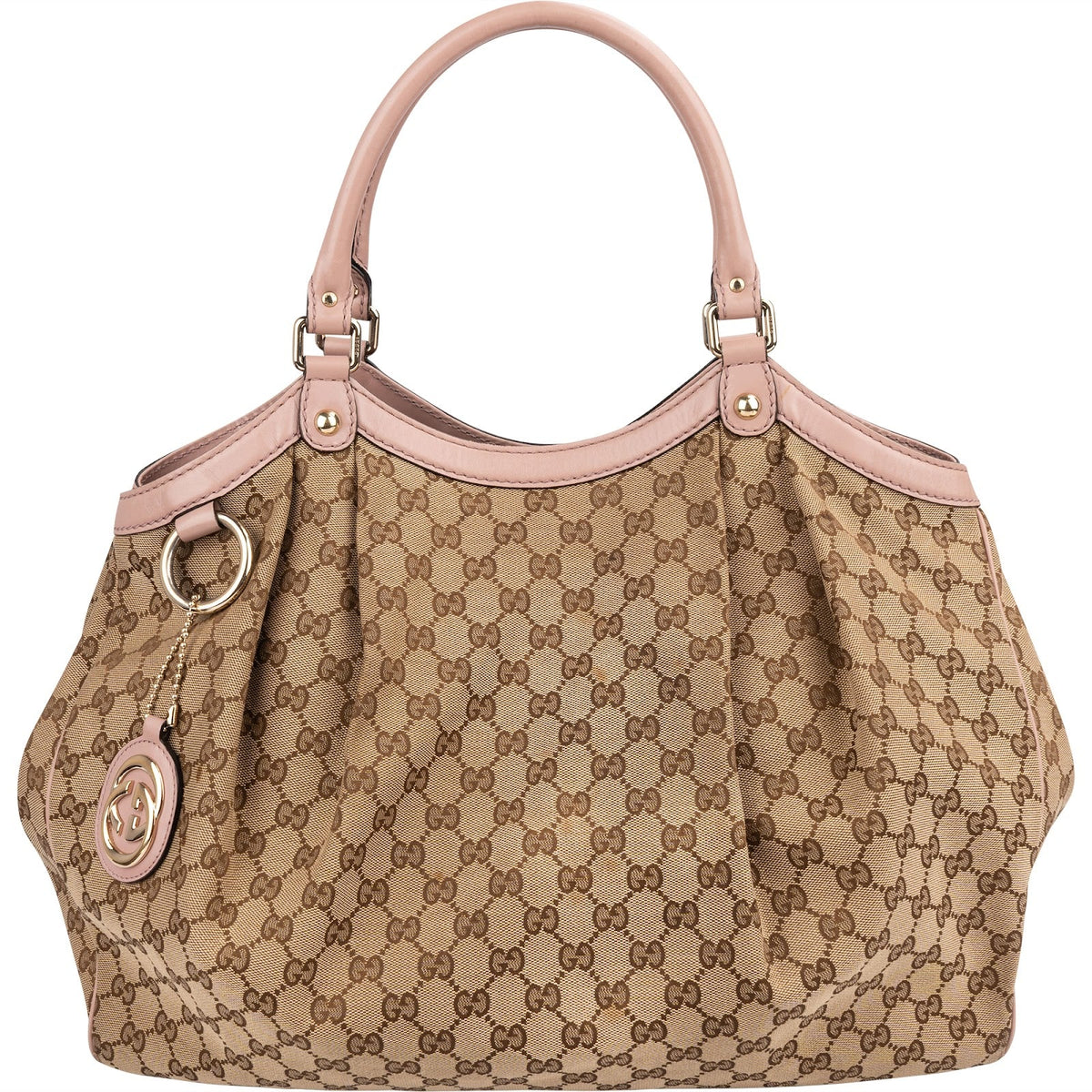 Gucci Monogram GG Canvas Sukey Hobo Shoulder Bag