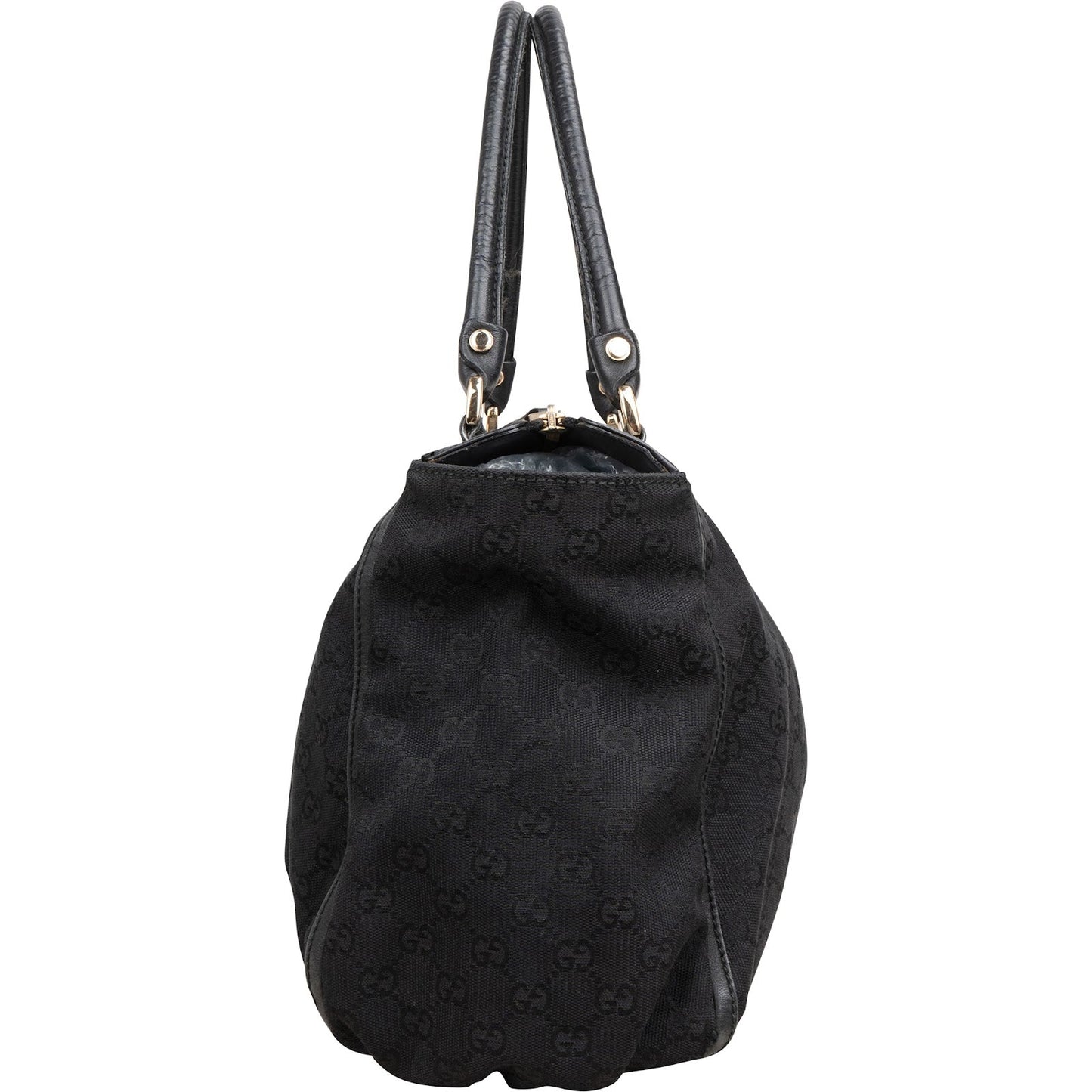 Gucci Monogram GG Canvas Abbey D-Ring Large Tote Shoulder Bag