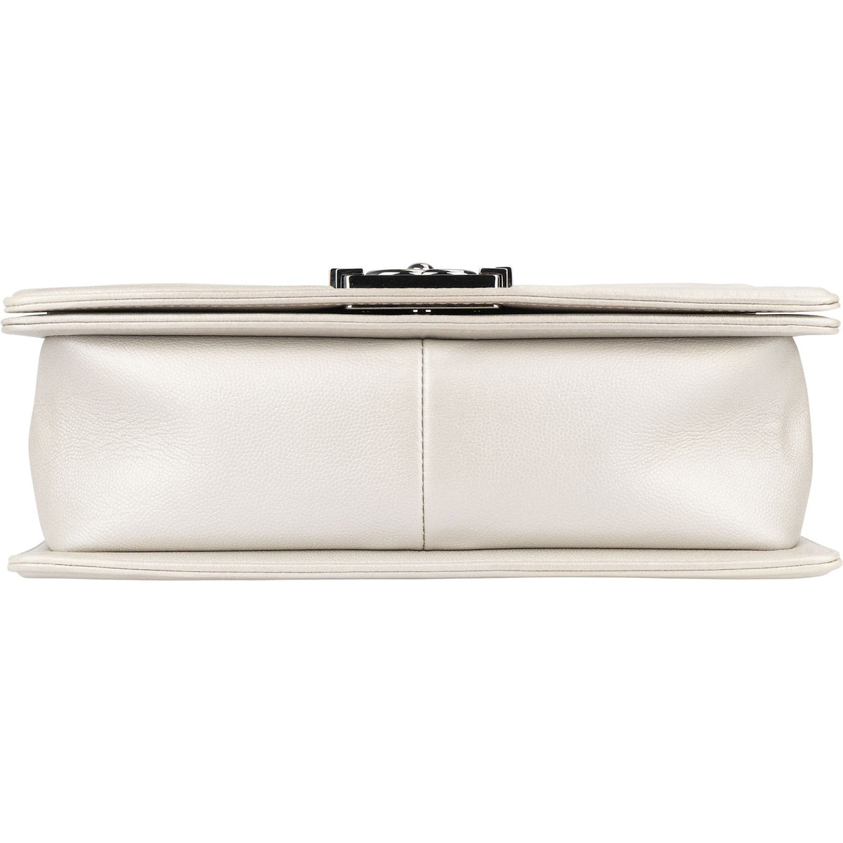 Chanel Quilted Calfskin Boy Single Flap Crossbody Bag