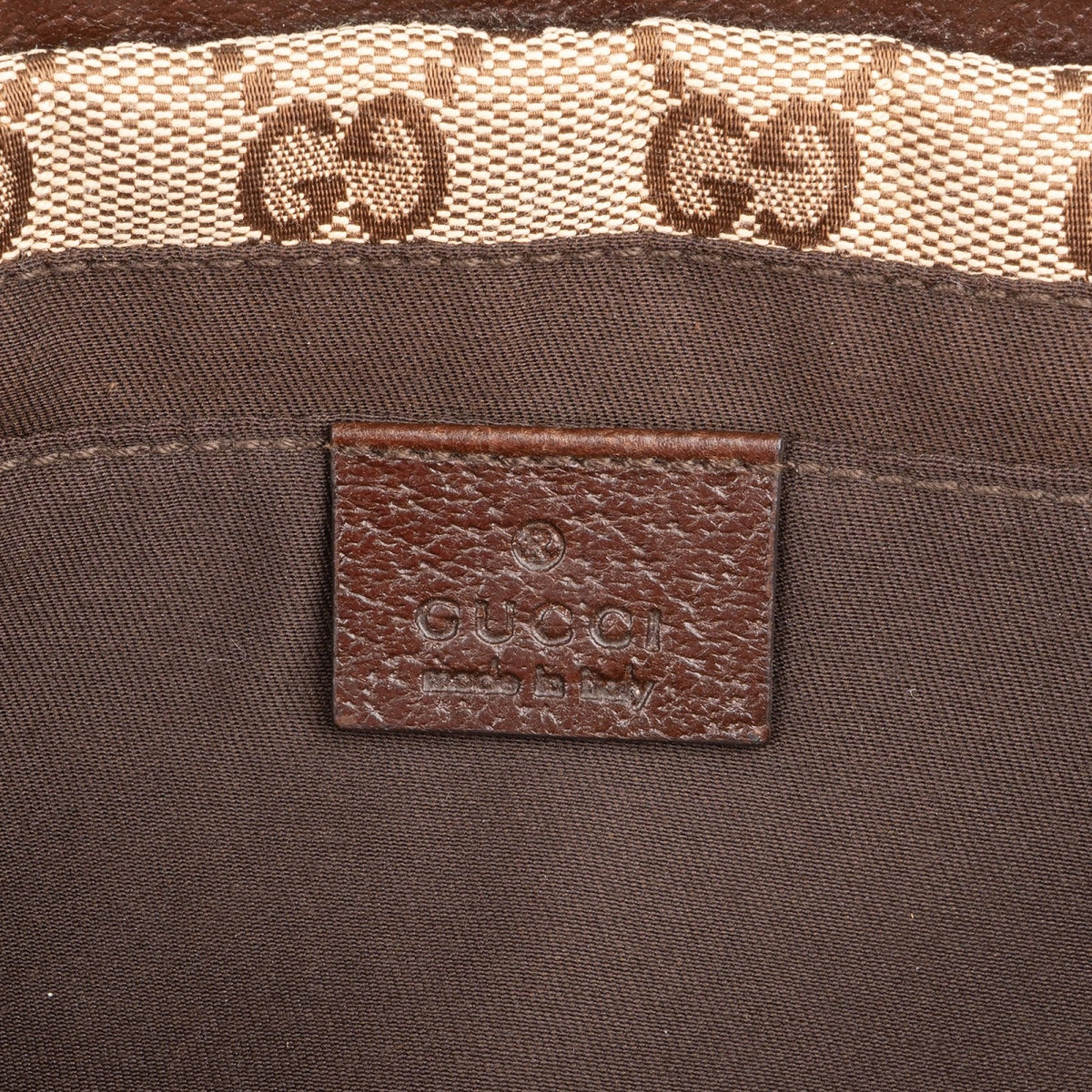 Gucci Monogram GG Canvas Web Belt Crossbody Bag