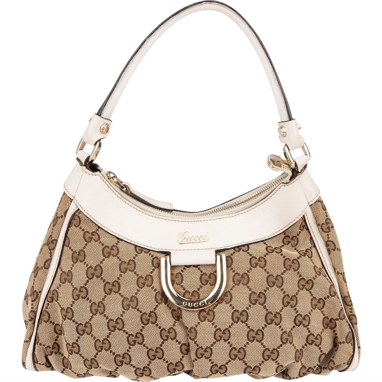 Gucci Monogram GG Abbey D-Ring Shoulder Bag